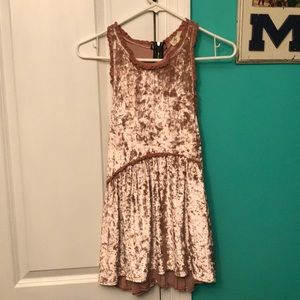 POL velvet pink tank